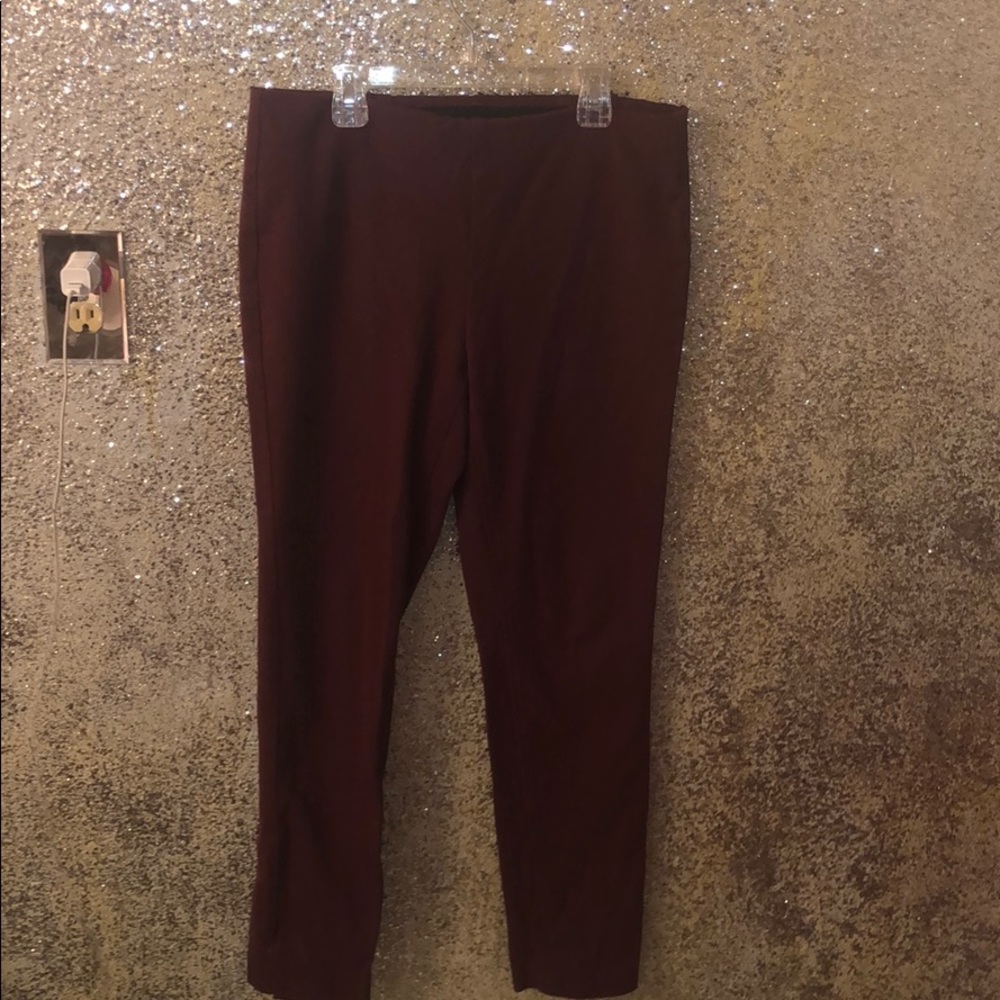 Maroon Trousers